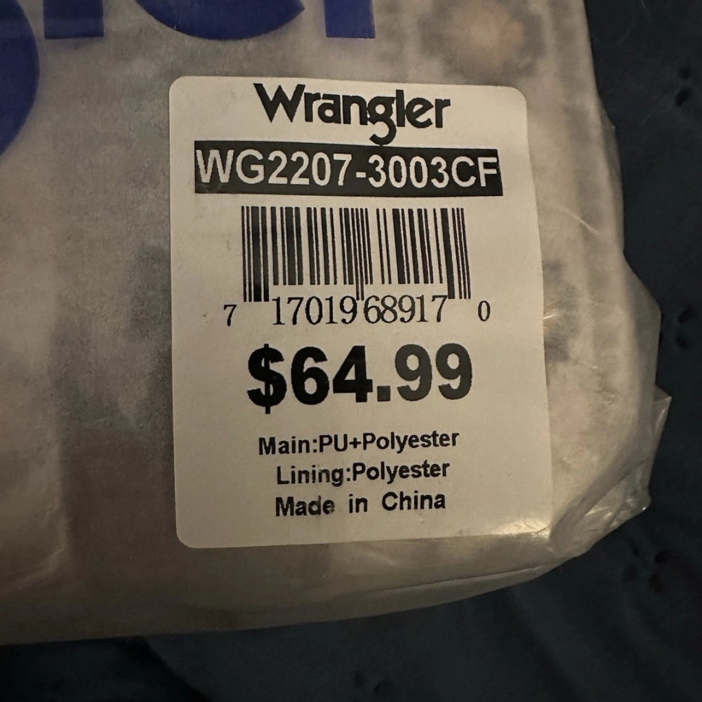 Wrangler PU Polyester Bag